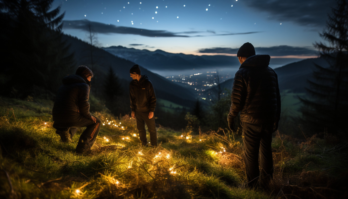 Trekking nocturno, la naturaleza bajo las estrellas